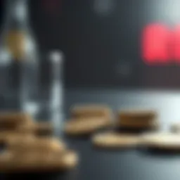 Visual representation of a coin flip in various contexts
