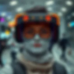 Concept illustration of KYC selfie technology