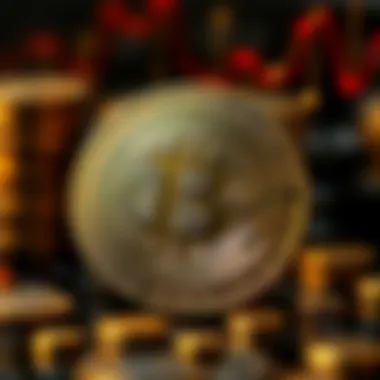 Macroeconomic Influences on Bitcoin Prices Visual representation of macroeconomic factors affecting Bitcoin
