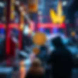 A visual representation of emerging cryptocurrency trends